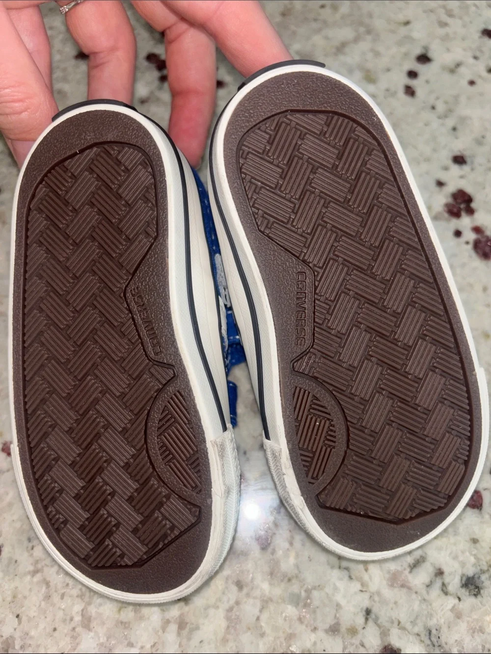 Converse Royal Blue Low-Top Velcro Sneakers